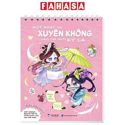 Sách - Sách Tô Màu - Một Ngày Thử Xuyên Không Vào Thế Giới Kỳ Lạ