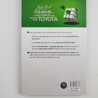 Nghệ Thuật Chuẩn Bị Và Lên Kế Hoạch Theo Phương Thức TOYOTA