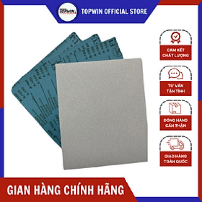 (1 Tờ) Giấy Nhám Khô FujiStar Màu Xanh Nhật Bản AA80-120-180-240-320-400 Loại Bỏ Hoàn Toàn Vết Xước Nhỏ, Lớp Sơn Cũ, Đánh Bóng Bề Mặt