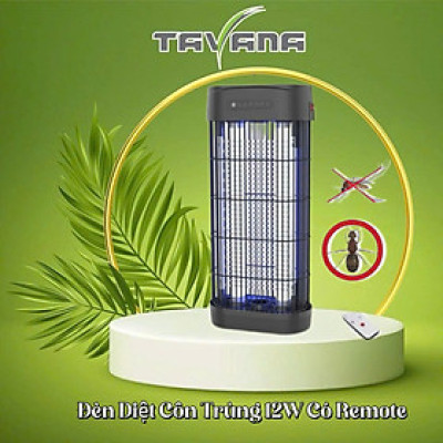 ĐÈN DIỆT CÔN TRÙNG 12W IK 12R NANOLIGHT (CÓ REMOTE ĐIỀU KHIỂN TỪ XA)
