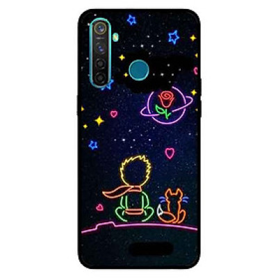 Ốp Lưng in cho Realme 5 Mẫu Hoàng Tử Bé Nhỏ - Hàng Chính Hãng
