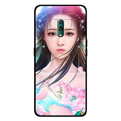 Ốp Lưng in cho Oppo K3 Mẫu Cung Nữ Anh Đào - Hàng Chính Hãng