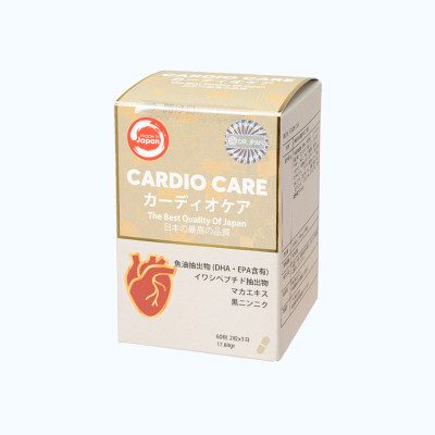 Thực phẩm bảo vệ sức khỏe Cardio Care (Hộp 60 viên)