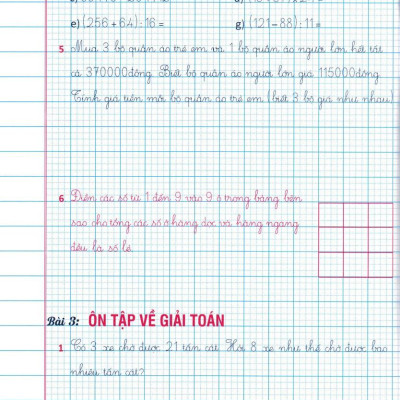 Sách - Vở Ô Li Bài Tập Toán 5/1 (Bám Sát SGK Cánh Diều)