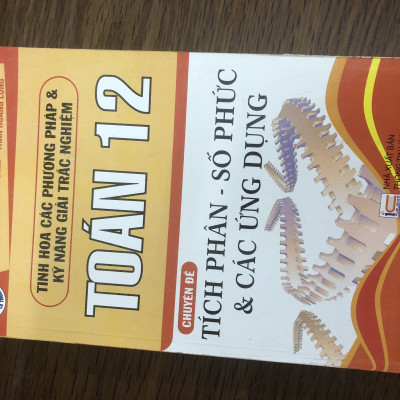 Sách toán 12: Tích phân, số phức và các ứng dụng