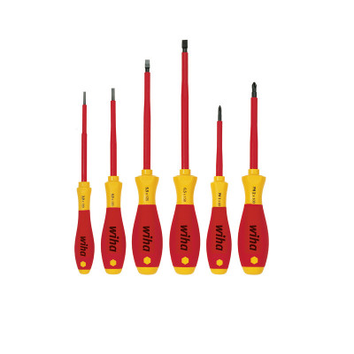 Bộ tua vít cách điện 1000V 6 chi tiết Wiha 00833