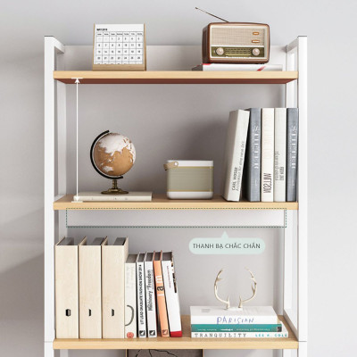 Kệ sách đa năng trang trí không gian phong cách Hàn thương hiệu IGA - GM76