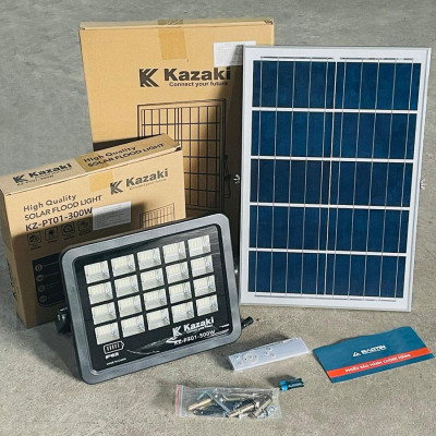ĐÈN NĂNG LƯƠNG MẶT TRỜI KAZAKI KZ-PT01-300W- HÀNG CHÍNH HÃNG