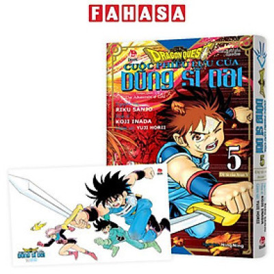 Sách - Dragon Quest - Cuộc Phiêu Lưu Của Dũng Sĩ Dai - Tập 5 - Đệ Tử Của Avan V - Tặng Kèm Postcard