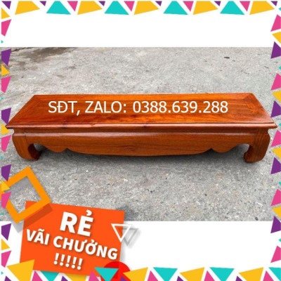 Đế kê khung ảnh - kỷ dài gỗ hương cao cấp