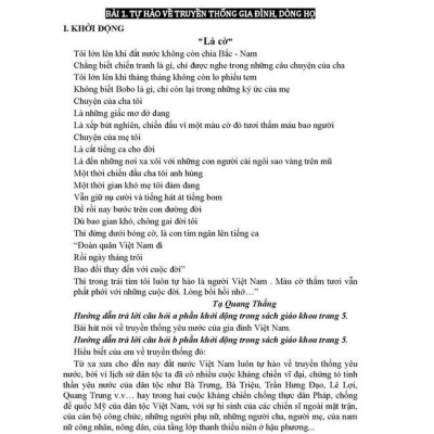 Sách - Hướng Dẫn Trả Lời Câu Hỏi Và Bài Tập Giáo Dục Công Dân Lớp 6 - Bám Sát SGK Kết Nối Tri Thức - Hồng Ân