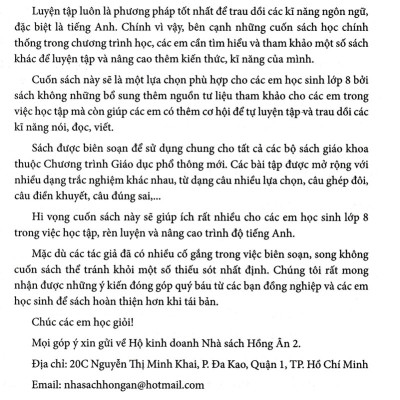 702 Câu Trắc Nghiệm Tiếng Anh 8 - Không Đáp Án (Dùng Chung Cho Các Bộ SGK Hiện Hành) _HA