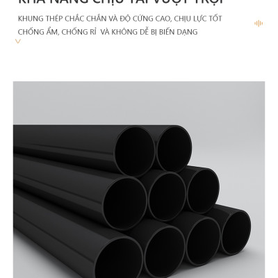 Ghế đẩu đa năng phong cách hiện đại khung thép chống ghỉ sơn tĩnh điện thương hiệu IGA - GM78