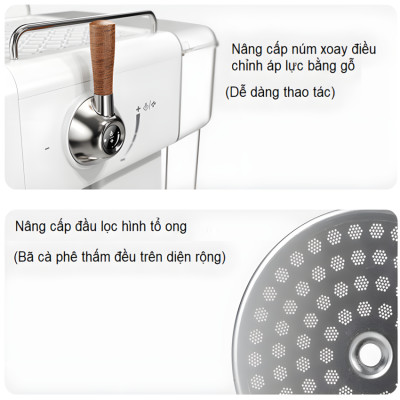 Máy pha cà phê Espresso chuyên nghiệp thương hiệu HiBREW H10 Plus cao cấp  - Hàng chính hãng