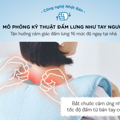 Máy Đấm Lưng Bear AMQ-A01X1 (MA-B01V1) - Hàng Chính hãng