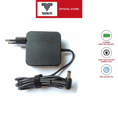 Sạc Dùng Tương Thích Cho Laptop Asus Chân thường 5.5mm - Công Suất 65w 90w - Hàng Nhập Khẩu New Seal TEEMO PC TESE