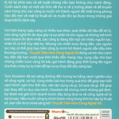 Thuyết Tiến Hoá Công Nghệ Số - Sự Tồn Tại Của Người Thích Nghi Tốt Nhất Trong Thời Đại Kinh Doanh Cạnh Tranh Khốc Liệt