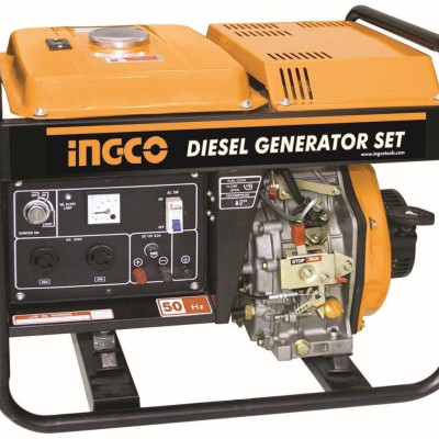 MÁY PHÁT ĐIỆN ĐỘNG CƠ DẦU  3.0KVA (4 THÌ, OHV, 13HP) INGCO GDE30001- HÀNG CHÍNH HÃNG