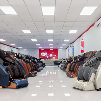 Ghế Massage ELIP O4 - Công nghệ 6E Elysium, Con Lăn Đôi Massage Bắp Chân, Massage Cổ Vai Gáy Chuyên Sâu