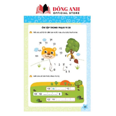 Sách - Tư Duy Toán Học Bé Chinh Phục Toán Học dành cho trẻ từ 4-6 tuổi