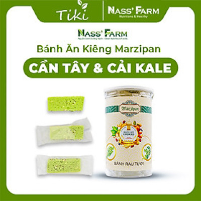 [Chỉ giao HCM] Bánh rau tươi Cần Tây- Cải Kale dành cho người ăn kiêng, ăn chay, bổ xung Vitamin hỗ trợ giảm cân, đẹp da  - Công thức Đức - 145g