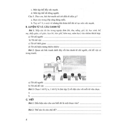 Sách - Bồi Dưỡng Tiếng Việt Lớp 4 (Bộ Kết Nối Tri Thức Với Cuộc Sống)-MK