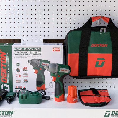 MÁY BẮN VÍT DÙNG PIN 16,8V  D16-CV150BL DEKTON-HÀNG CHÍNH HÃNG