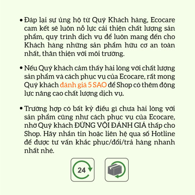 Nước rửa tay hữu cơ diệt khuẩn dạng bọt hương Nhài 1L thương hiệu Ecocare