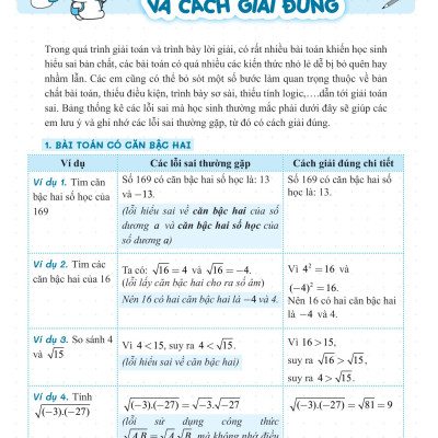Sổ Tay Luyện Thi Vào Lớp 10 Môn Toán _MEGA