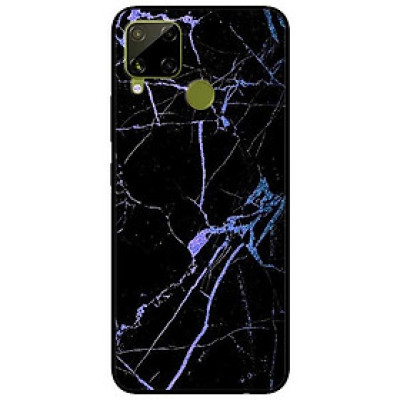 Ốp lưng dành cho Realme C15 mẫu NỀN ĐÁ HOA 4