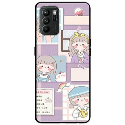 Ốp lưng cho Oppo Reno 2Z - 2F - Reno 6Z - Reno 7Z 5G - 8Z 5G - Reno 8T 4G - Reno 8T 5G - Bốn Cô Gái - Hàng Chính Hãng