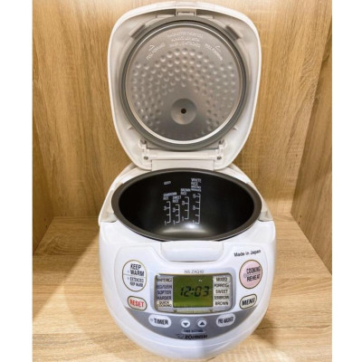 Nồi cơm điện tử Zojirushi 1.8L NS-ZAQ18-WZ, công suất 1000W, sản xuất tại Nhật Bản, bảo hành 1 năm | HÀNG CHÍNH HÃNG
