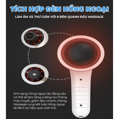 Máy massage cầm tay OKACHI JP-519E