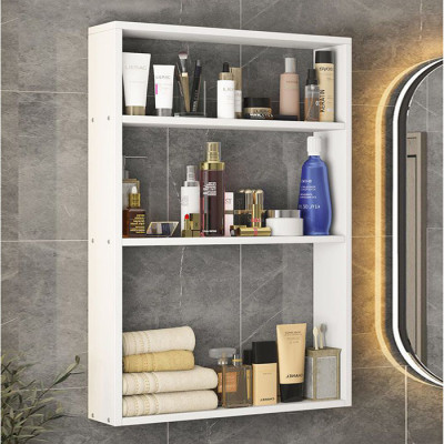 Kệ mỹ phẩm treo tường IGA gỗ mdf phủ melamin chống nước - GP331