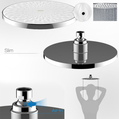 Bát sen tròn gắn trần 25cm Moen - M22035