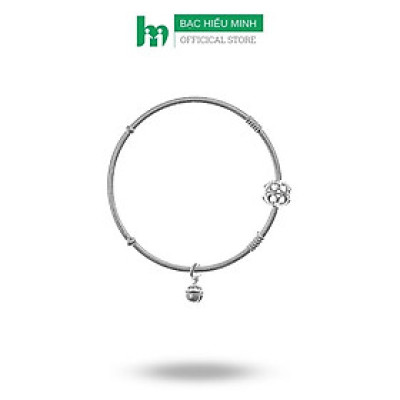 Vòng Tay Lắc Tay Cho Bé Chuông Bóng Hoa S925 Bảo Hành Vĩnh Viễn LTE133