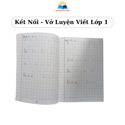 Sách - Combo Vở Luyện Viết Lớp 1 (Theo chương trình kết nối)