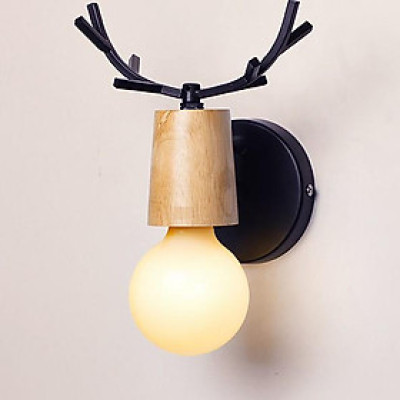 Đèn tường TERAY hình đầu hươu độc đáo, sáng tạo - kèm bóng LED chuyên dụng.