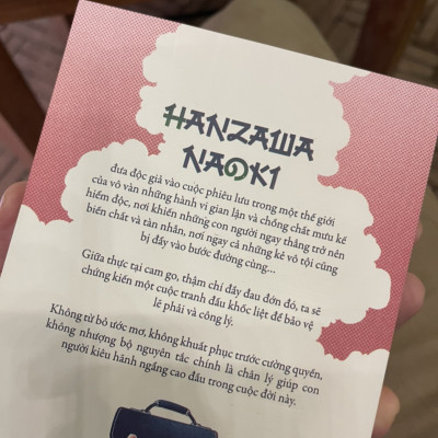 HANZAWA NAOKI – Ikeido Jun – Trần Phương Hằng - Nguyễn Kim Hoàng dịch – Huy Hoang Books - NXB Phụ Nữ (Bìa mềm)