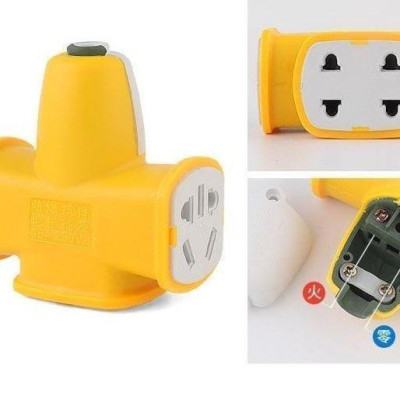 Cuộn Dây Điện Nối Dài Kèm Ổ Điện 6 Lỗ Cắm Dây Dài 5M Công Suất 2500W