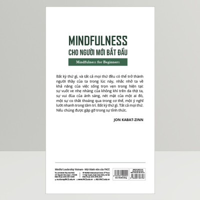 Mindfulness Cho Người Mới Bắt Đầu ( Tặng sổ tay xương rồng )