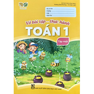 Sách - Vở bài tập - Thực hành Toán lớp 1 tập 1+2 (Kết nối tri thức với cuộc sống)