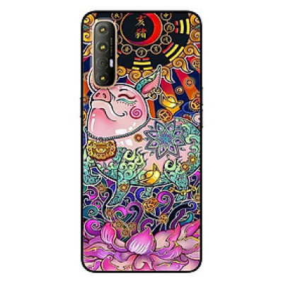 Ốp lưng dành cho Oppo Reno 3 Pro mẫu 12 Con Giáp Hợi