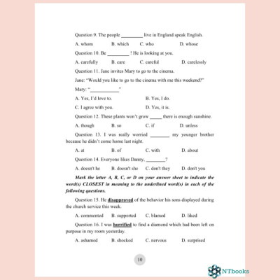 Sách Hack não 25 đề luyện thi vào 10 môn Tiếng Anh (kèm lời giải chi tiết)