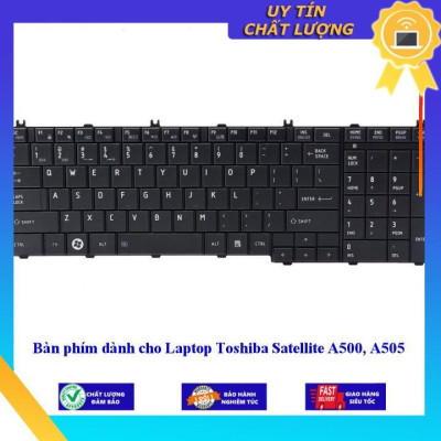 Bàn phím dùng cho Laptop Toshiba Satellite A500 A505 - Hàng Nhập Khẩu New Seal