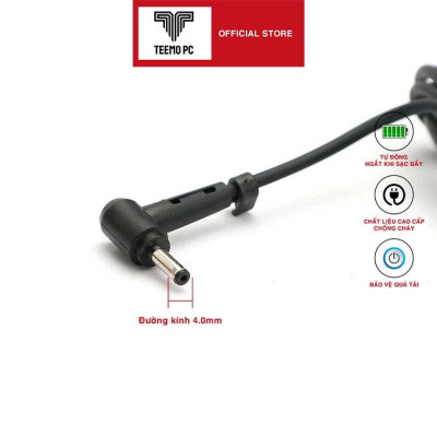 Sạc Tương Thích Cho Laptop Asus X542U X542Uq Adapter 19V-2.37A - Hàng Nhập Khẩu New Seal TEEMO PC TEAC284
