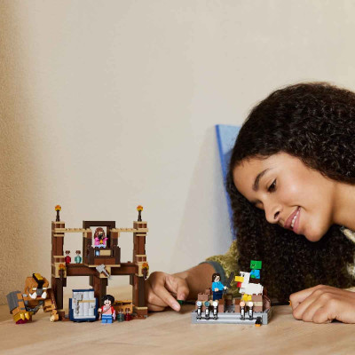 Đồ Chơi Lắp Ráp Võ Đài Chiến Đấu Woodland Mansion LEGO MINECRAFT 21272 (491 chi tiết)