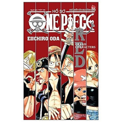 Truyện - Hồ Sơ One Piece - Red Grand Characters - Eiichiro Oda - Kim Đồng