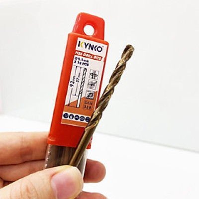 MŨI KHOAN INOX KYNKO HSS-M2-055 CHÍNH HÃNG GIÁ TỐT đường kính phi 5.5mm