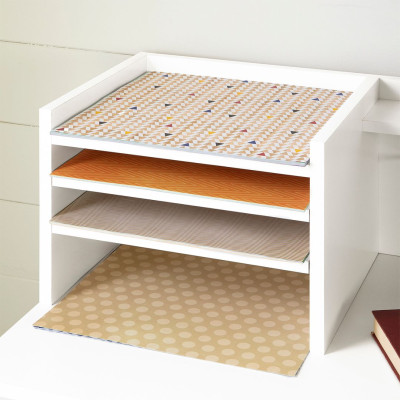 Bàn làm việc liền giá kết cấu chắc chắn SMLIFE Douchin